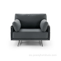 Diseño de sofá de sofá de sofá de cuero de alta gama